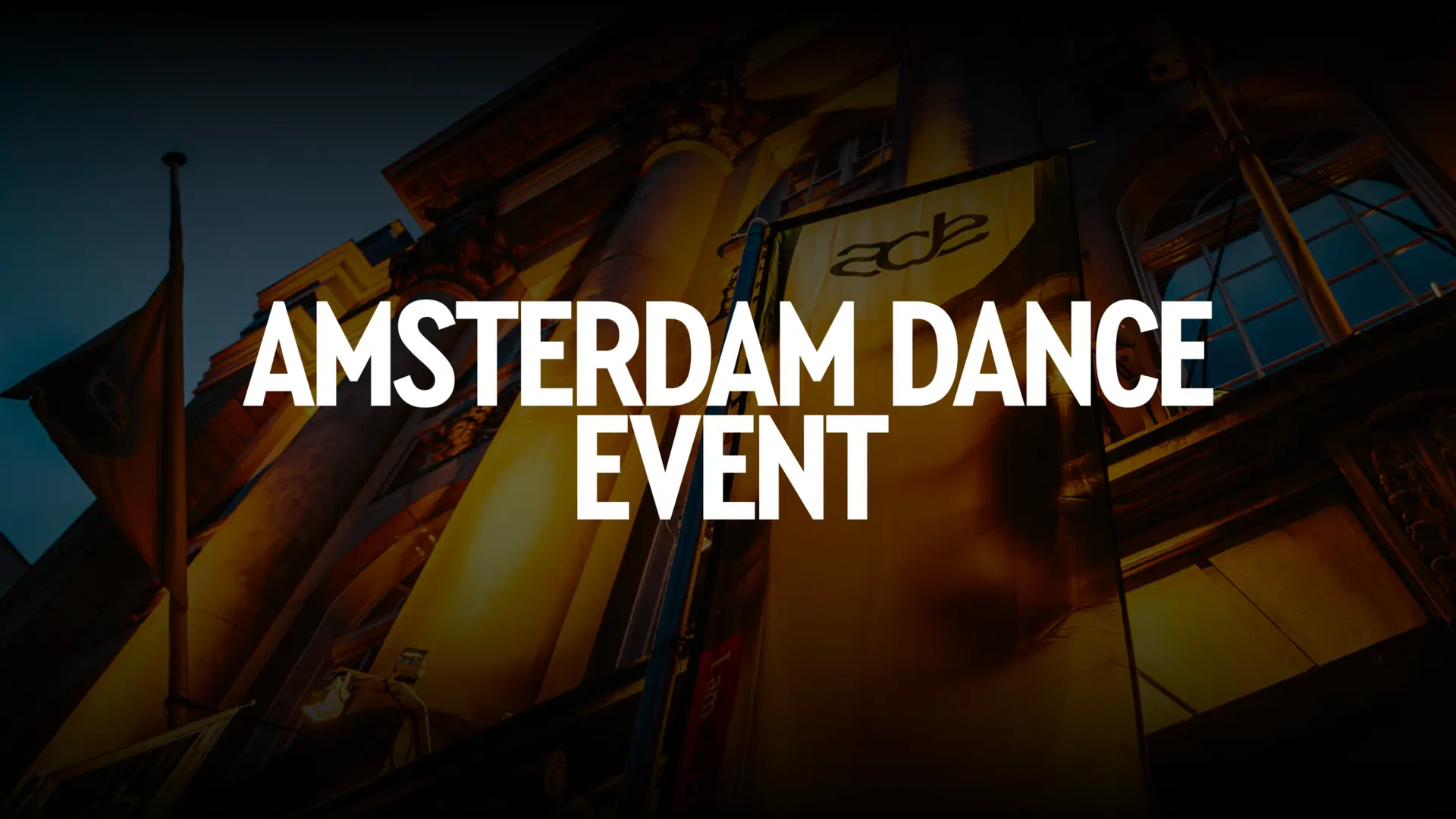 Amsterdam Dance Event 2026