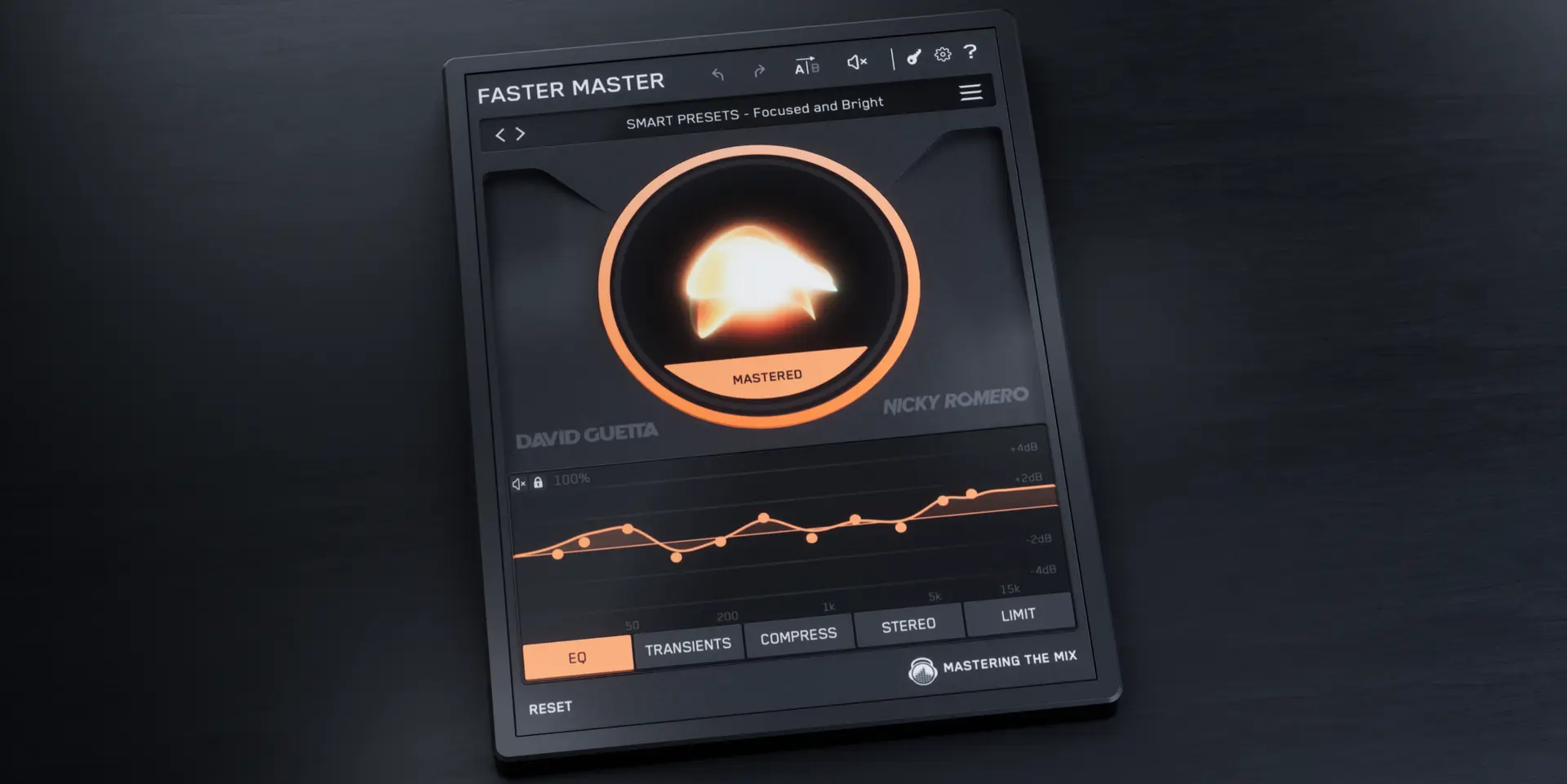 FASTERMASTER plugin by David Guetta & Nicky Romero