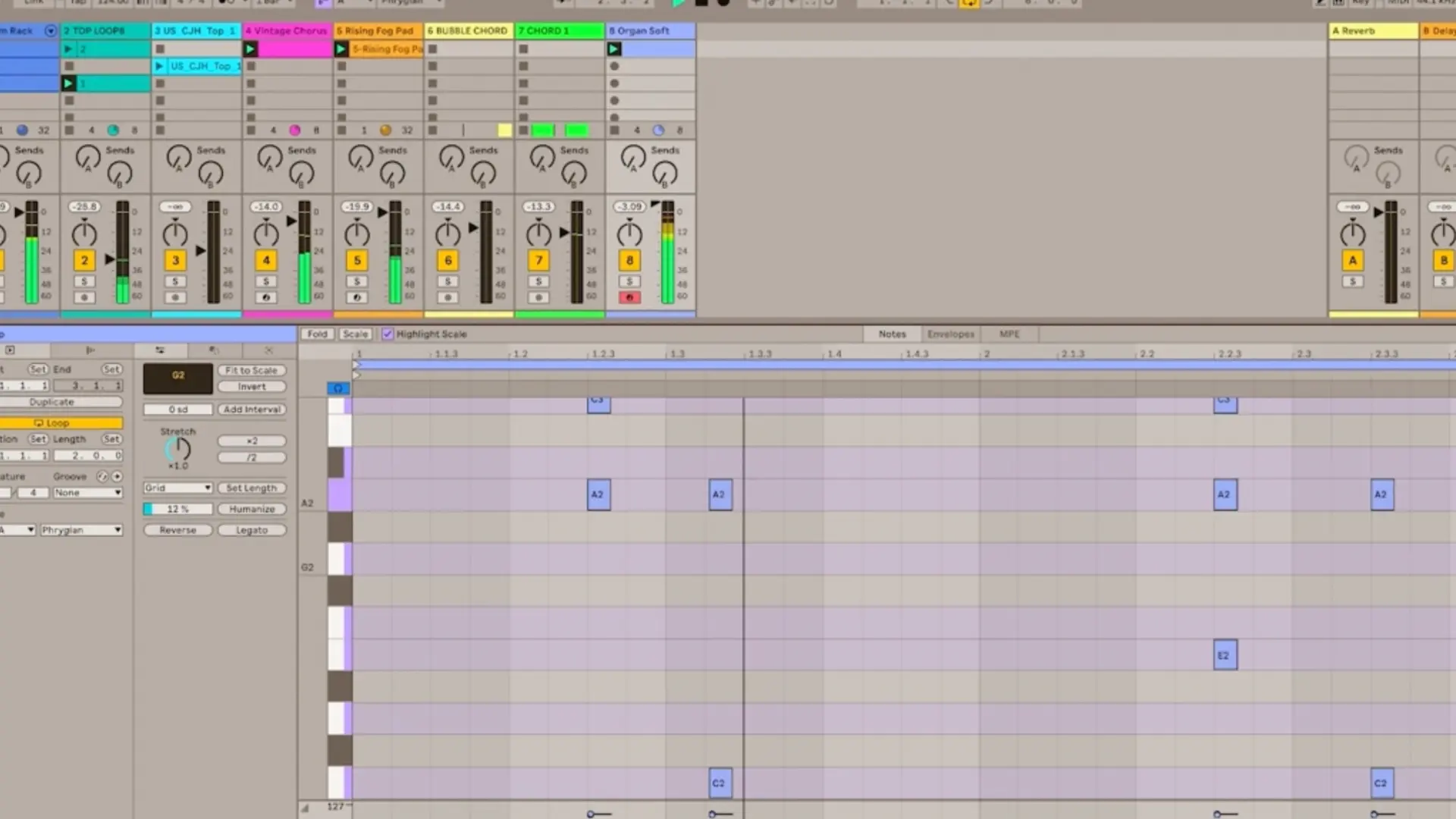 Creating melodies