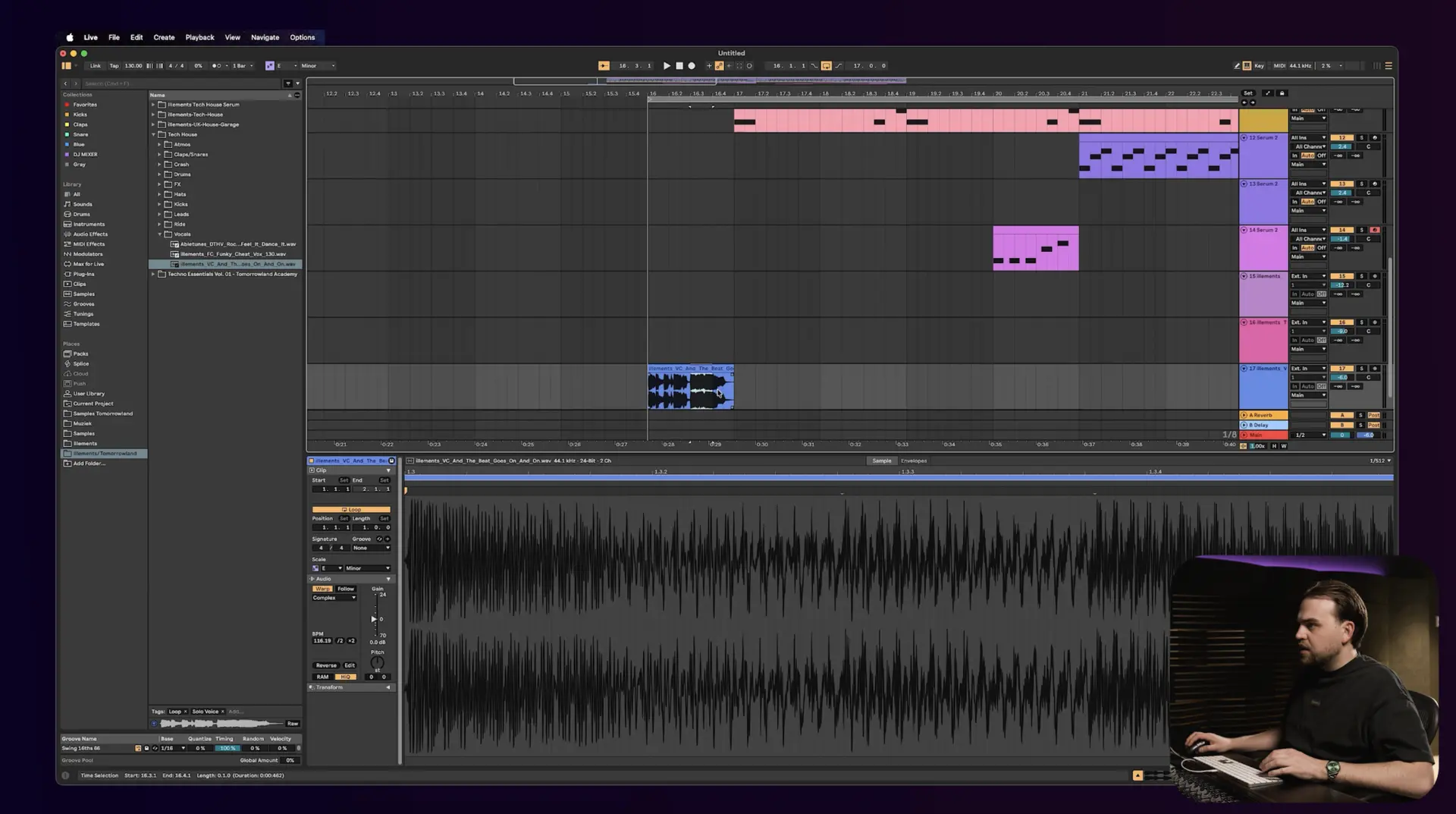 Melodies, leads & vocals