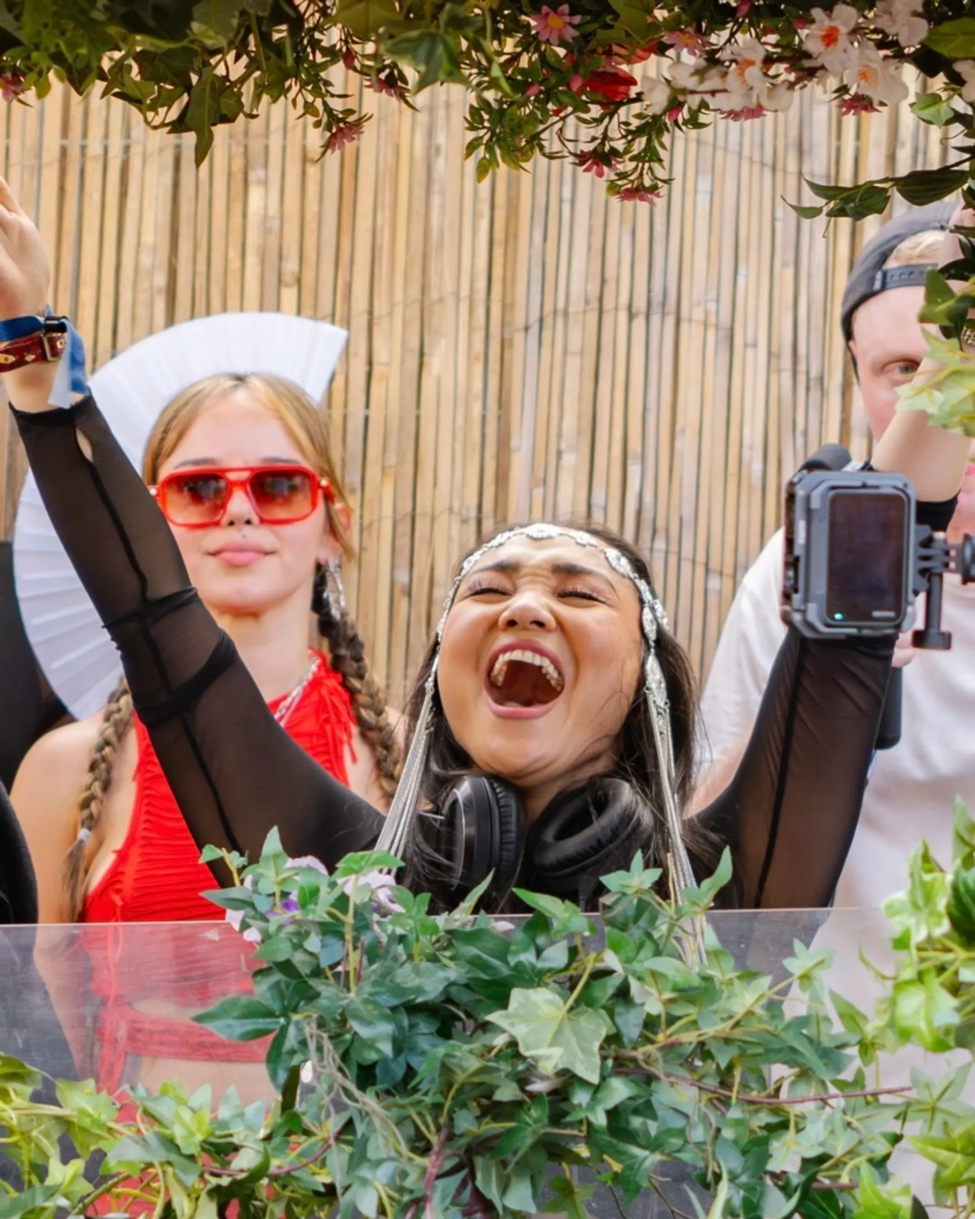 Students play back-to-back at Tomorrowland