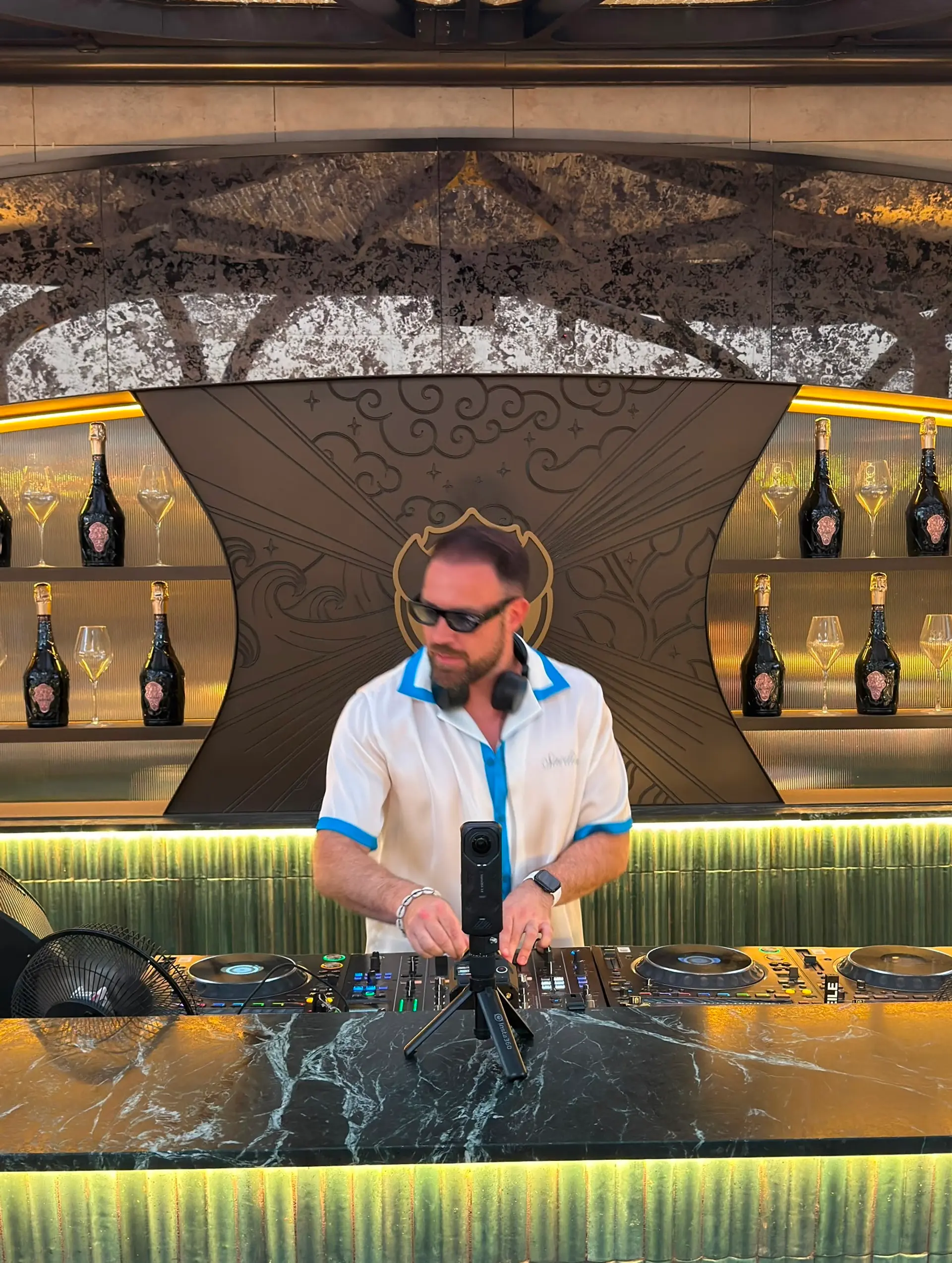 "From student to Ibiza. Tobstar delivered an incredible sunset DJ set"